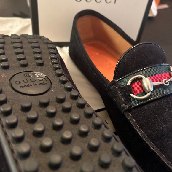 Gucci Suede Loafers - Picture 4 of 5